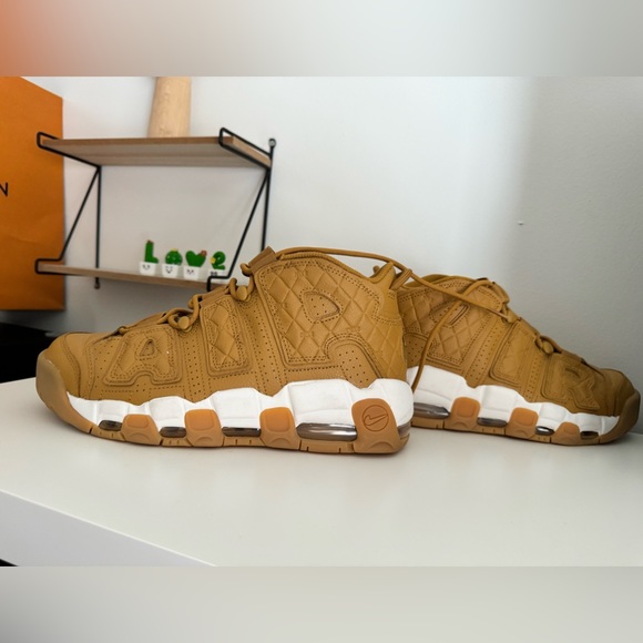 Nike Air Uptempo Wheat US 10 - Picture 3 of 4